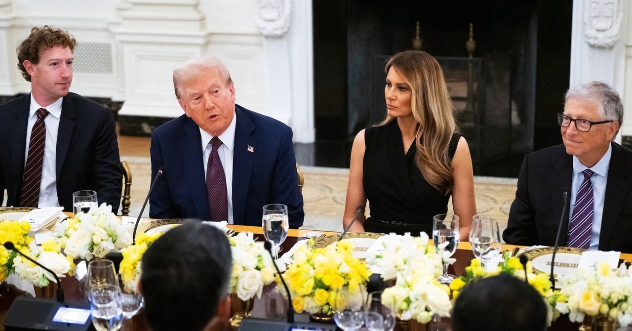 Tech CEOs Gather at White House for AI Dinner with Trump