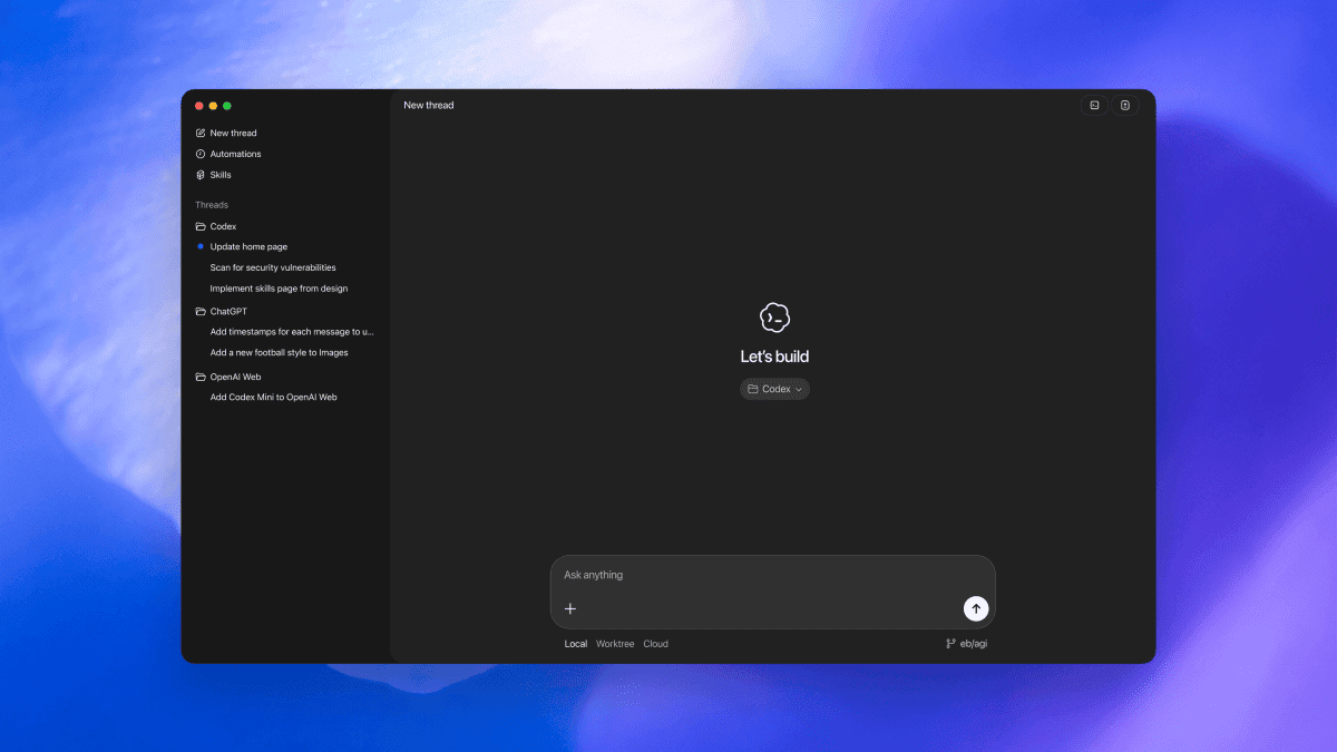 OpenAI Codex MacOS App Launches for AI Coding