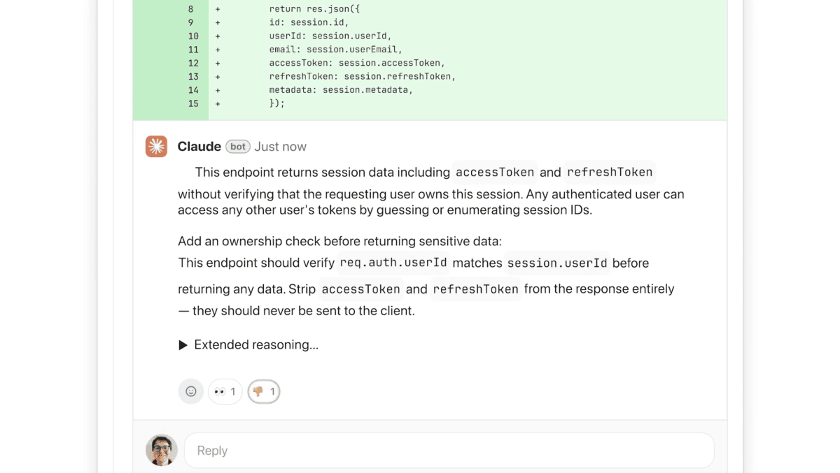 Checked Reviewed Code Anthropic Code Review Tool Analyzes Pull Requests