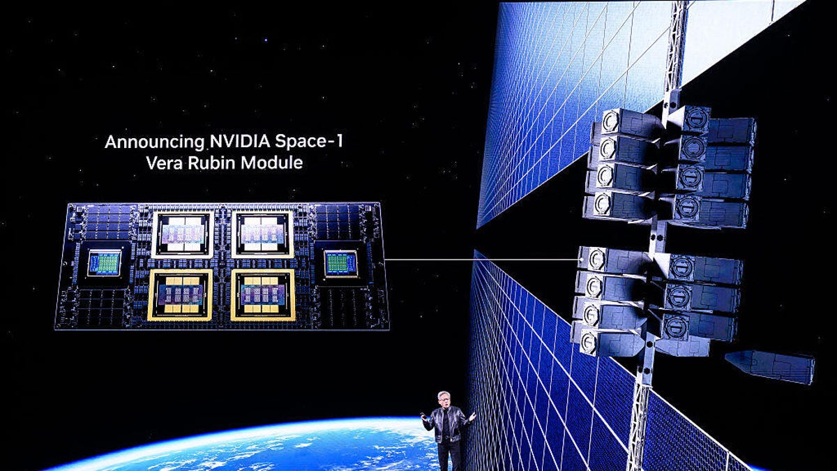 Nvidia Vera Rubin Space Module for AI Data Centers
