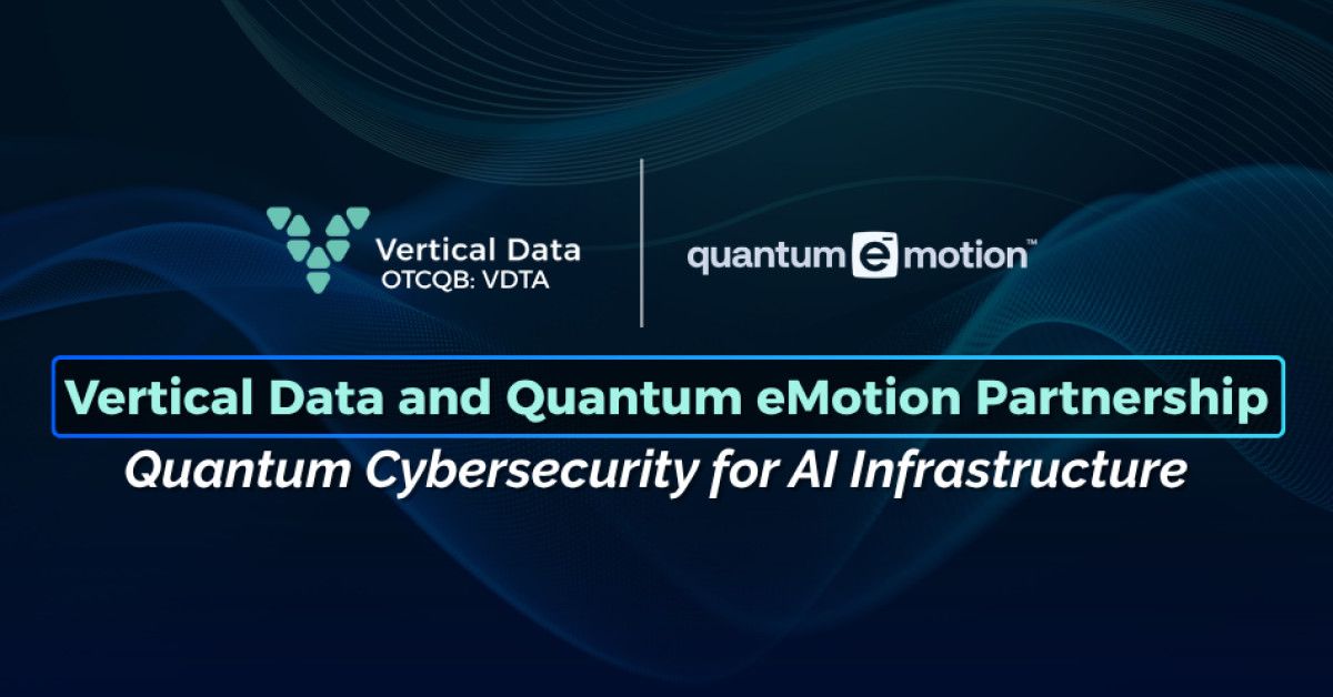 Vertical Data Partners with Quantum eMotion for AI